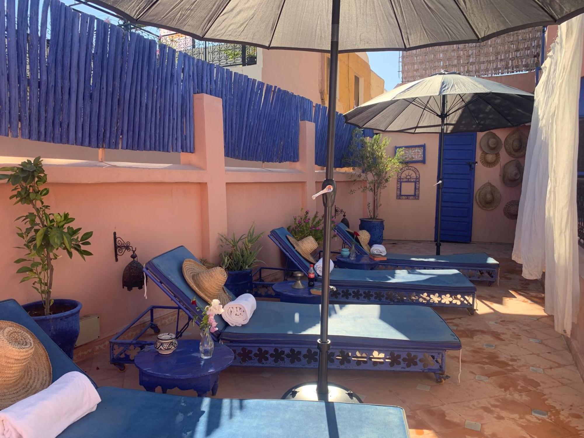 Riad Blue Berber Марракеш Экстерьер фото